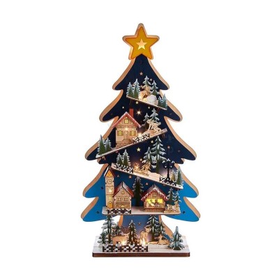 Деревянная ёлка 60 см - купить в Белоногово